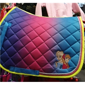 Frozen Quilted Saddle Cloth